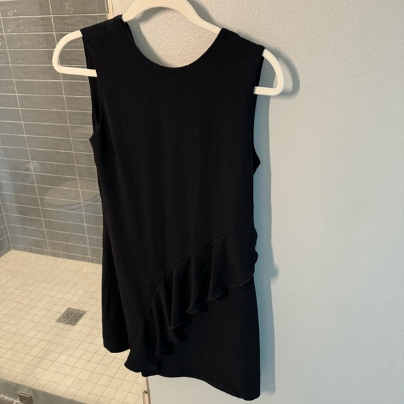 ALC black dress with ruffle detail - Picture 2 of 3